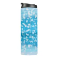 Abstract Art Glimmers of Light Beach Thermal Tumbler