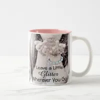 Leave a Little Glitter Wherever You Go Two-Tone Coffee Mug