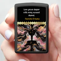 Embracing Colorful Souls in Harmony.  Zippo Lighter