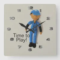 Clock - Baseball Time to Play