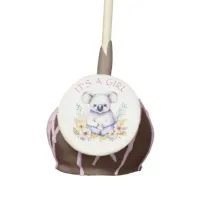 Koala Bear Themed Baby Shower It's a Girl Cake Pops