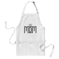 "THE" Mom Quirky BBQ Apron