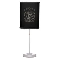 Goblincore Aesthetic Academia Cottagecore Mushroom Table Lamp