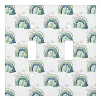Watercolor Rainbow Pattern Light Switch Cover