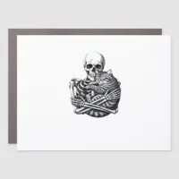 Till Death Do Us Classic & Quote Car Magnet
