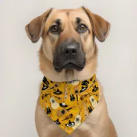 Mariachi Band Instruments Pet Bandana Collar