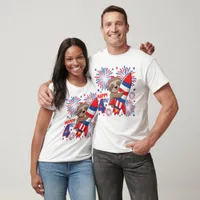 Sloth Rocket Fourth of July Tee