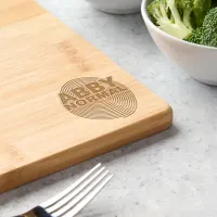 Abnormal Abby Normal Warped Spiral Crazy Wood Engraved Cutting Board