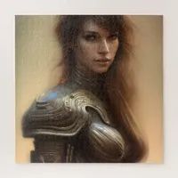 Warrior Goddess AI generated Jigsaw Puzzle