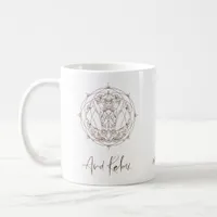 Zen Meditation Mandala And Relax Quote Name Coffee Mug