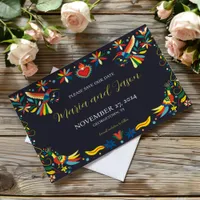 Mexican Colorful Cinco de Mayo Fiesta Wedding Save The Date