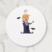 Halloween Dracula  Funny Favor Tags