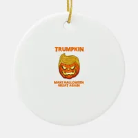 Trumpkin Usa Make Halloween Great Again Funny Ceramic Ornament