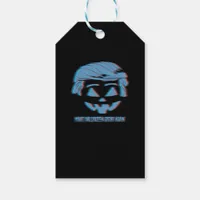 3D Trumpkin Make Halloween Great Again Gift Tags