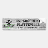 Business Logo and Address Bumper Sticker