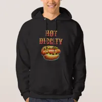 Hot Diggity | Retro Hot dog  Hoodie