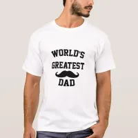 Worlds greatest dad Tri-Blend shirt