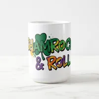Shamrock & Roll St. Patrick's Day Coffee Mug
