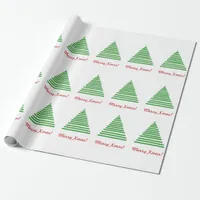 Wrapping Paper - Merry Xmas Tree