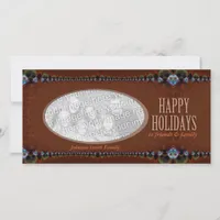 Chocolate Holidays Photo Card