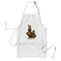 Chocolate Easter Bunnies Adult Apron