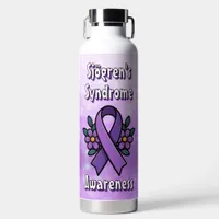 Sjögren's Awareness | Purple Ribbon Water Bottle