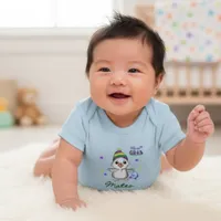 Custom Name Mardi Gras Boy Goose Carnival Baby Bodysuit