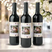 Cheers to Many Years Together | Photo Template Wine Label