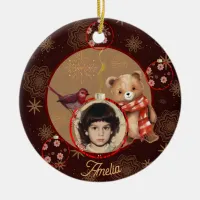 Custom Child Ceramic Ornament