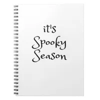 Tis The Season - Its Spooky Season Notebook