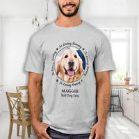 Personalized Dog Pet Memorial In Loving Memory  T-Shirt