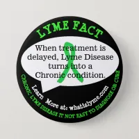 Lyme Disease Fact Buttons for Awareness Events