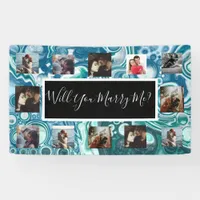 Will You Marry Me Proposal Banner with Photos