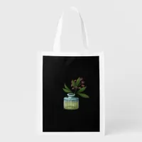 Whimsigoth Apothecary Vase Classic Grocery Bag
