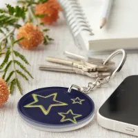 Stellar Gold Keychain