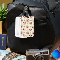 Adorable Dog Pattern  Luggage Tag