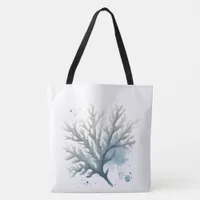 Coral Beach Tote Bag