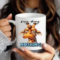 Hilarious Giraffe Humor Animal Lover Gift Mug