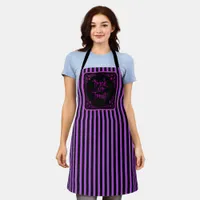 Poison Purple Trick or Treat Apron