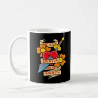 Till Death Do Us Part Vintage Tattoo Classic Coffee Mug