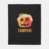 Trumpkin Halloween  Fleece Blanket