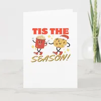 Tis The Season Christmas Retro Characters Card
