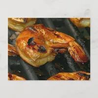 Grilled Shrimp Postcard