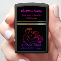 Women celebrating friendship in Love Zippo Lighter