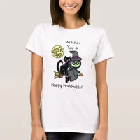 Witchin you a Happy Halloween T-Shirt