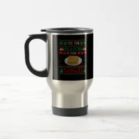 Tis Season For Tamales Funny Christmas Food Travel Mug