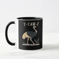 Funny F-Caw-F Ostrich F-Caw-F Rooster Bird Crow Cl Mug