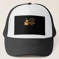 Tis The Season To Spooky Halloween Sarcastic Funny Trucker Hat