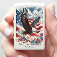 Wings of American Power Zippo Lighter