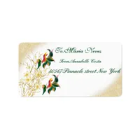 Return address label 